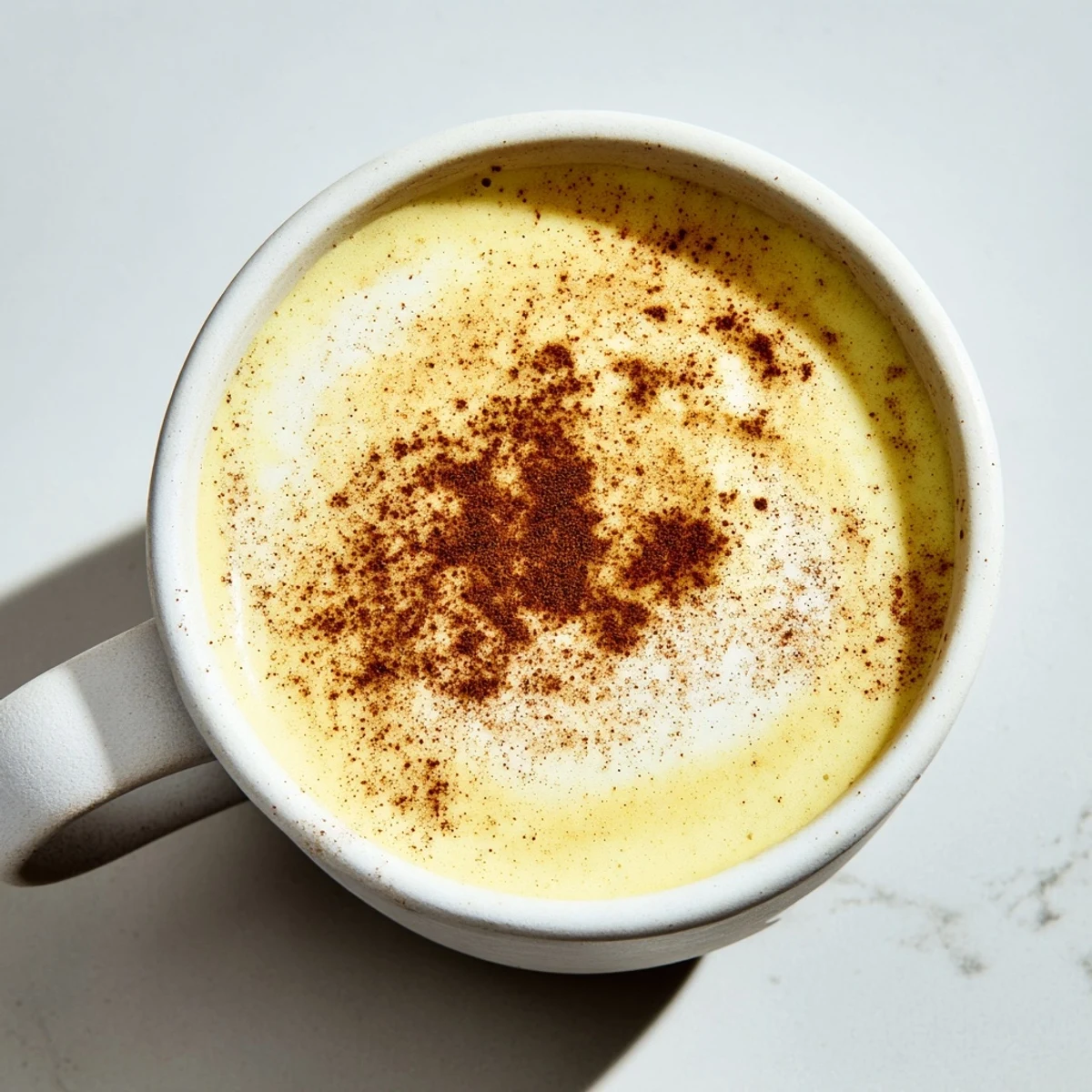 Steaming Spiced Golden Milk Latte, a vibrant yellow drink with frothy milk, perfect for cozy mornings.