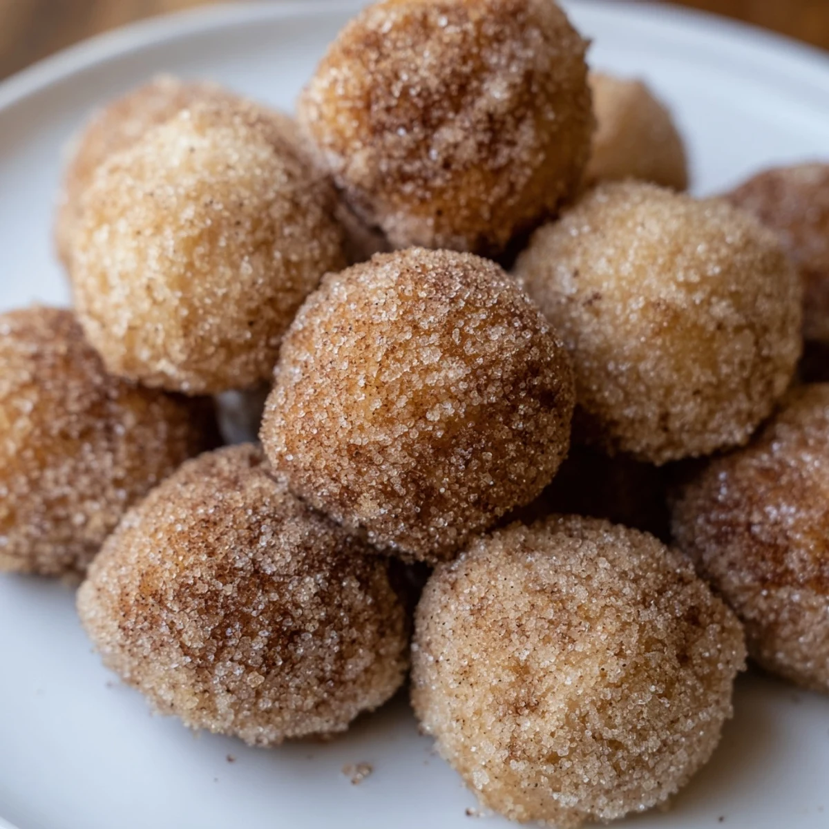 Cinnamon Sugar Donut Holes