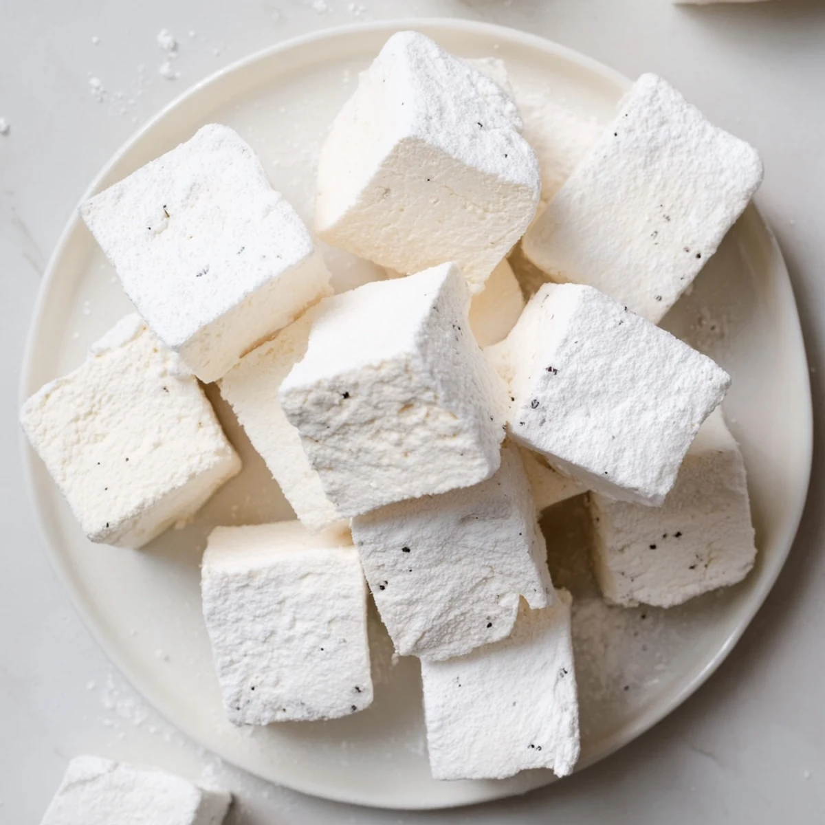 Fluffy Vanilla Bean Marshmallows