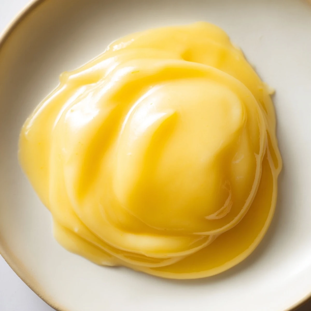 Tangy and rich lemon curd, with a bright citrus scent, perfect alongside scones.