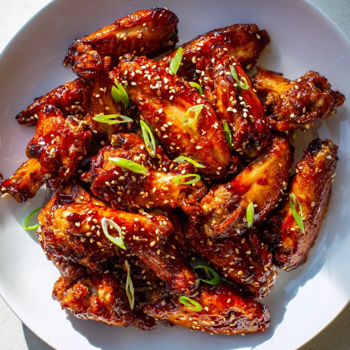 These Sticky Chicken Wings are a perfect combination of sweet, savory, with a possible hint of spice for flavor.