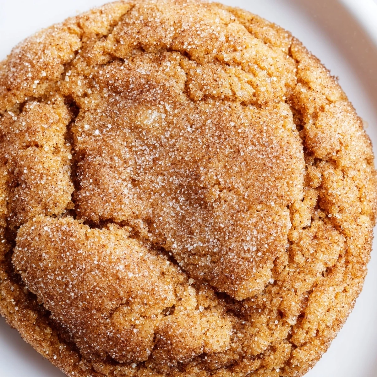 Stack of soft Chewy Cinnamon Sugar Cookies next to a steaming mug of coffee.