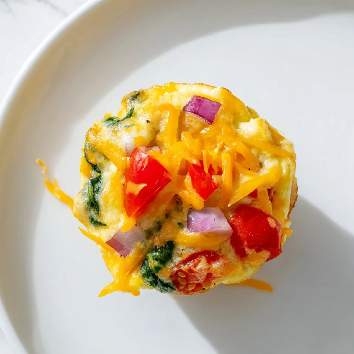 Warm Best Frittata Egg Muffins garnished with herbs, a perfect protein-packed breakfast snack for an American morning.