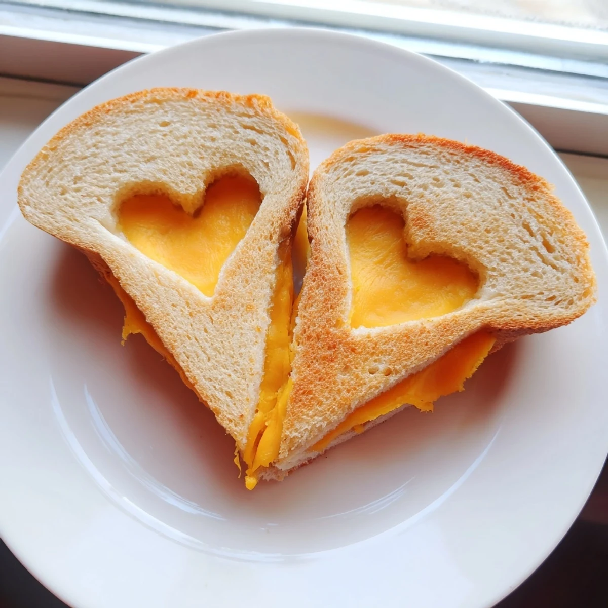 On a picnic blanket, mini grilled cheese hearts are served on a wooden board, kids reaching for the bite-sized snacks.