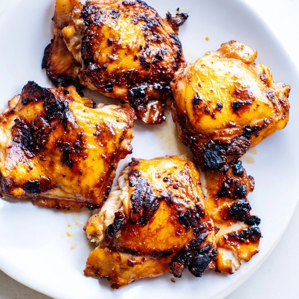 Juicy killer chicken thigh marinade creates perfectly charred skin with aromatic herbs and spices