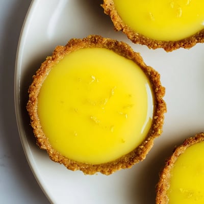 Mini Vegan Lemon Tarts
