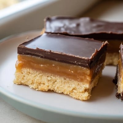 Healthy Twix Bars