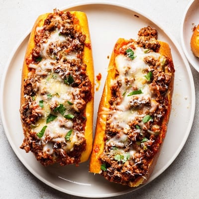 Garlic Bread Sloppy Joes